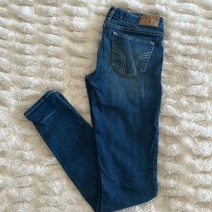 Hollister low rise super skinny jeans